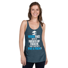 Never F*ck W/ ... Women's Racerback Tank