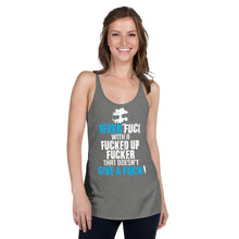 Never F*ck W/ ... Women's Racerback Tank