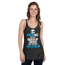 Never F*ck W/ ... Women's Racerback Tank