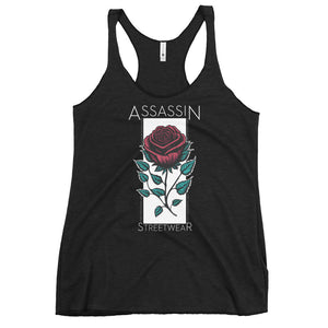 Assassin Streetwear Ladies Rose Racerback Tank