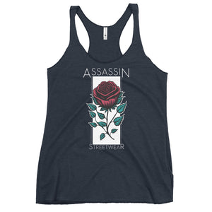 Assassin Streetwear Ladies Rose Racerback Tank