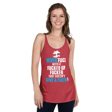 Never F*ck W/ ... Women's Racerback Tank
