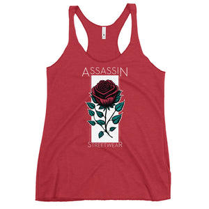 Assassin Streetwear Ladies Rose Racerback Tank