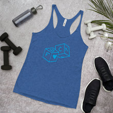 F*Ck dice Women's Racerback Tank