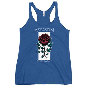Assassin Streetwear Ladies Rose Racerback Tank