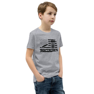 Salty Discs Youth Short Sleeve T-Shirt