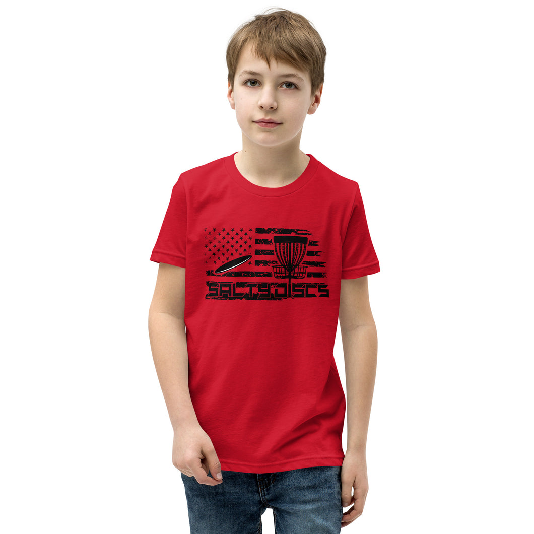 Salty Discs Youth Short Sleeve T-Shirt