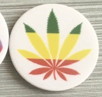 Rasta hemp leaf PopSocket Phone Stand
