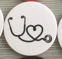 Nurse love stethoscope PopSocket Phone Stand