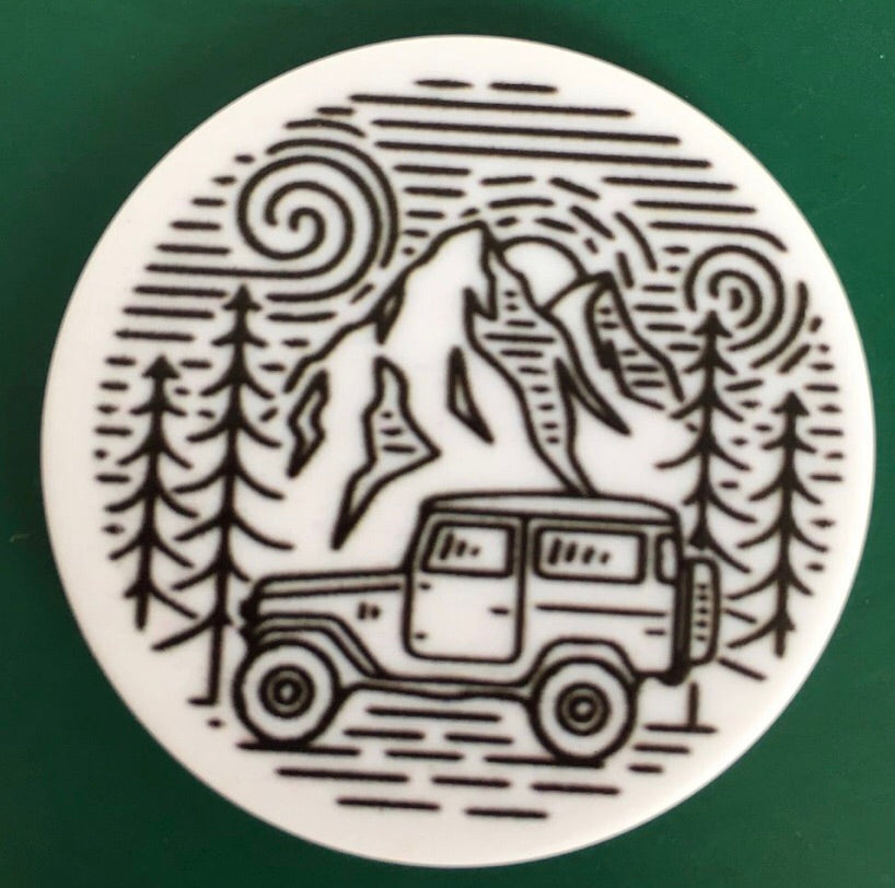 Adventure olllllllo Jeep PopSocket Phone Stand
