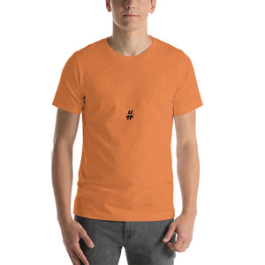 Orange Antlers Short-Sleeve Unisex T-Shirt