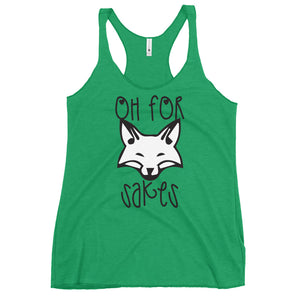 OH for FOX sakes! Women's Racerback Tank