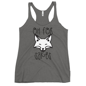 OH for FOX sakes! Women's Racerback Tank