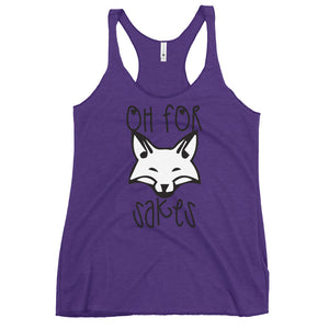 OH for FOX sakes! Women's Racerback Tank