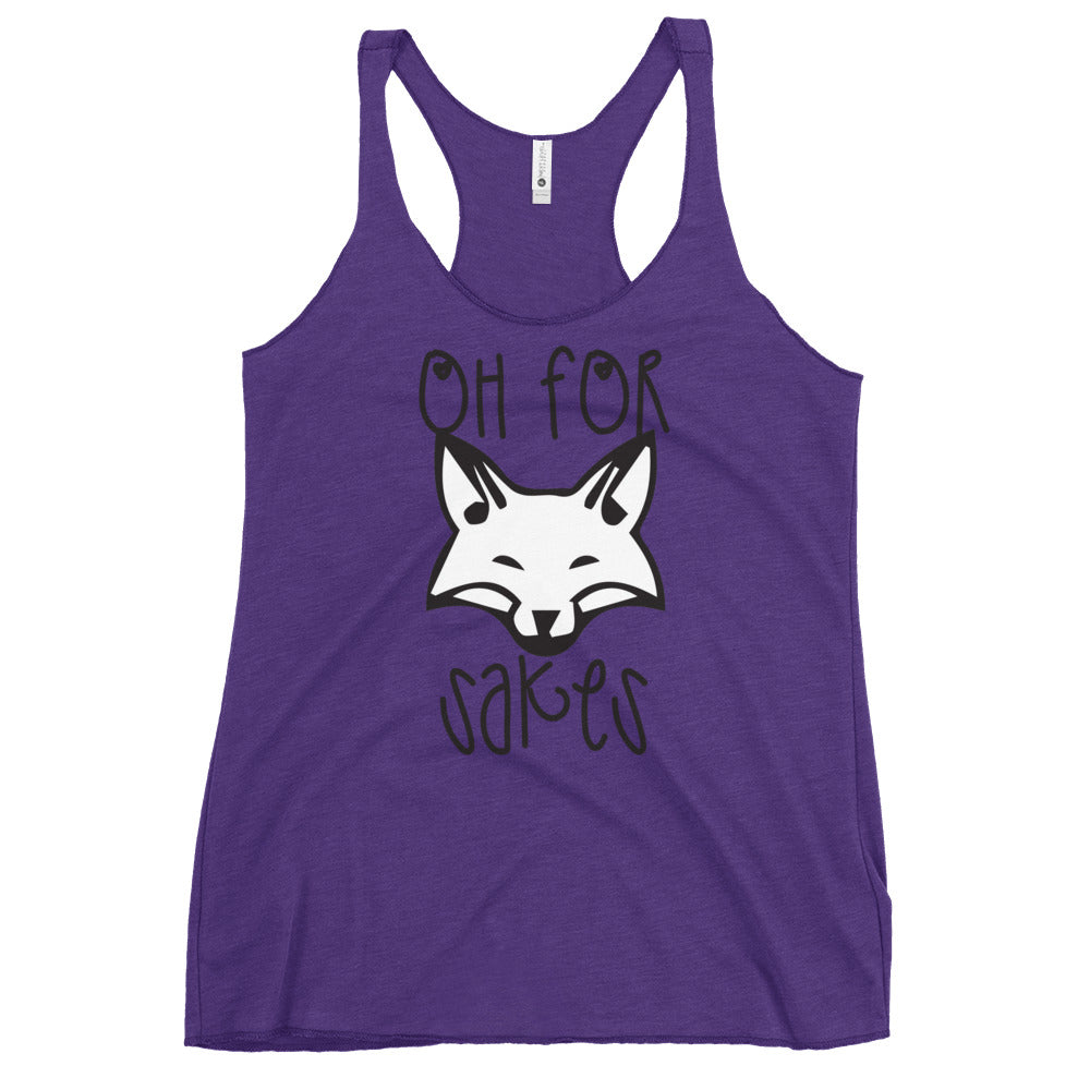 OH for FOX sakes! Women's Racerback Tank