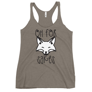 OH for FOX sakes! Women's Racerback Tank