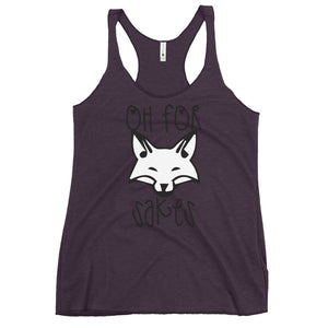 OH for FOX sakes! Women's Racerback Tank