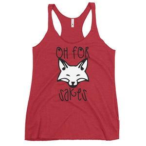 OH for FOX sakes! Women's Racerback Tank